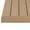 Canadian Maple, variant on 1/6 ft. x 1 ft. Quick Deck Composite Deck Tile Straight Fascia in Argentinian Silver Gray (4-Pieces/Box)