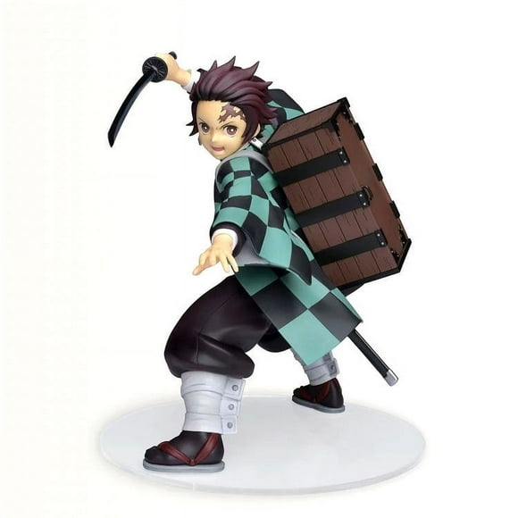Demon Slayer: Kimetsu No Yaiba Kamado Tanjiro Backpack Figure Model Collection Model Toy Comic Character Model Toy 6.7 inch