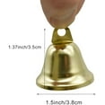 thumbnail image 3 of 12Pcs Vintage Copper Bells 1.7 x 1.5 Inch Mini Gold and Silver Craft Bell Small Witch Bell for DIY Wind Chimes Doorbell Pet Collar Wedding Christmas Hallowmas Decoration$$Home Decor, Kitchen, & Other, 3 of 6