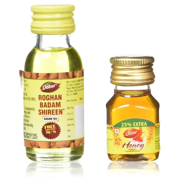 Dabur Badam Tail Sweet Almond Oil Rich in Vitamin E for Healthy