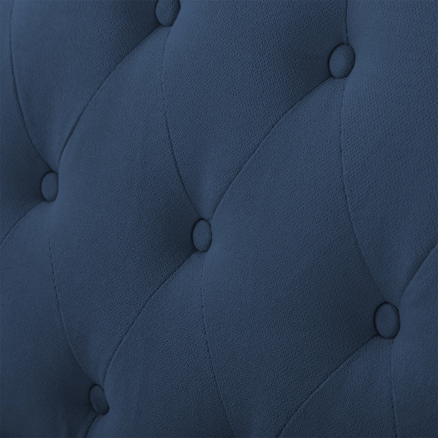 Kadyn 77.2" Fabric Sofa, Upholstered Lounge Couch with Square Arm, Modern Fabric Couch for Living Room, Navy Blue Kadyn 77.2" Fabric Sofa, Upholstered Lounge Couch with Square Arm, Modern Fabric Couch for Living Room, Navy Blue