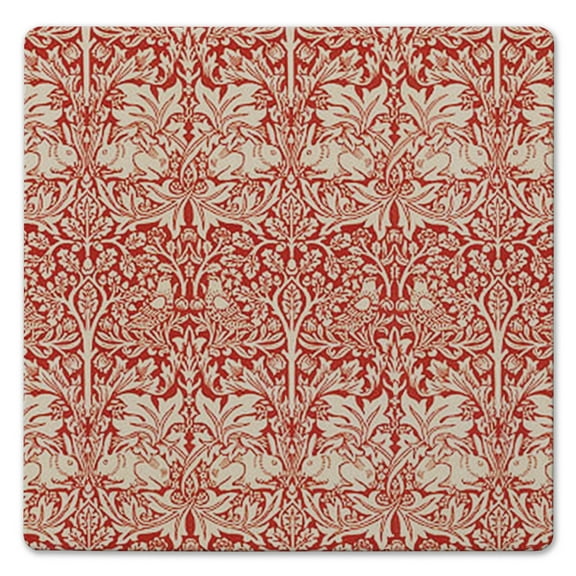 Thirstystone "Brother Rabbit" 8" Cork Back Stone Trivet