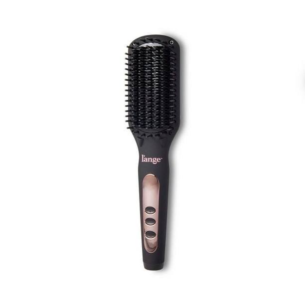 L'ange Hair Cepillo Alisador de Pelo Le Vite | Cepillo Alisador de Pelo con Calor, Plancha, Color Negro