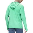 thumbnail image 2 of Roadbox Men UPF 50+ Long Sleeve Fishing Shirt UV Sun Protection Hoodie with Thumbholes for Workout, Running, Hiking, 2 of 5