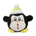 thumbnail image 1 of Juguetes navideños para perros, juguetes chirriantes para perros, juguetes masticables de felpa para perros, regalos navideños para perros, juguetes , pingüino Yinane Juguetes de peluche chirriantes, 1 of 8