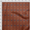 thumbnail image 3 of oneOone Polyester Lycra Fabric Swirl & Paisley Ikat Printed Fabric 1 Yard 56 Inch Wide, 3 of 4