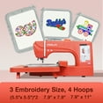 thumbnail image 2 of Poolin EOC06RE Large Area Embroidery Machine – 7.9×11″,7″ Touchscreen, Wi-Fi, DST/DSB Support, 2 of 8
