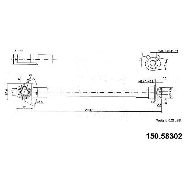 OE Replacement for 19992004 Jeep Grand Cherokee Rear Left Lower Brake