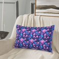 thumbnail image 6 of Fotbe Blue Skull Rose Pillow Cases - Envelope Closure - Luxury, Extra Soft, Cooling Pillow Covers - Wrinkle, Fade, Stain Resistant-16"x24", 6 of 8