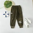 thumbnail image 2 of Bwdbhd Toddler Kids Boy Girl Pants Jogger Sweatpants Jogger Pant Active Sport Trousers AG,1-2 Years, 2 of 5