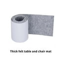 thumbnail image 2 of Cinta Deslizante De Fieltro Autoadhesiva Gruesa Tiras De Fieltro Para Muebles Rollo De Tiras De Fieltro Almohadilla Autoadhesiva Para Muebles Almohadilla Adhesiva Fuerte Gris Para Protección De Piso Methold TO005245-01, 2 of 6