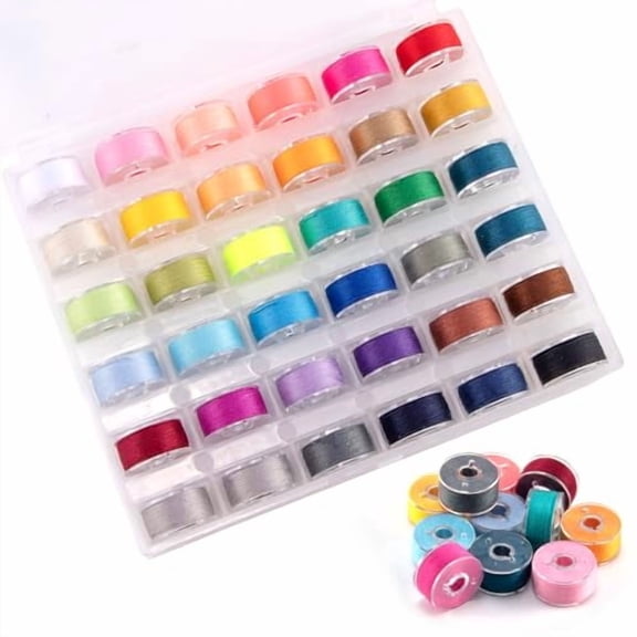 36 Colors Fly Tying Thread,200D Light Color Scheme Nylon Fly Tying Wire Materials Kits,Flies Lure Crappie Jig Tie DIY Supplies for Wet Dry Flies