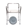 thumbnail image 5 of Silla Cómodo 3 en 1 Plegable Magnimed inodoro portátil Soporta hasta 110 kg, 5 of 5