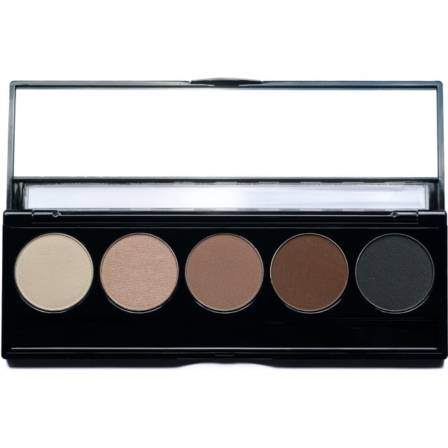 Paleta de sombras de ojos Pure Ziva Matte Neutral, vegana, sin talco
