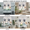 thumbnail image 3 of Spring Summer Wildflowers Swag Curtains for Kitchen/Bedroom/Living Room, Farmhouse Retro Floral Botanical Scalloped Curtains 63 Inch Long, Window Swag Topper Curtains Valances 2 Panels Set 36"x63", 3 of 8