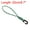 Camo Green, variant on Uxcell Badge Lanyard 18.8 Inch, Necklace Keychain Cord Metal Clasp Hook Ring Strap for Keys, Colorful