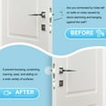 thumbnail image 4 of 8pcs Clear Door Stopper Adhesive Silicone Pads Wall Protector Door Stoppers, 4 of 8