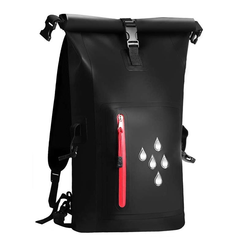 Outdoor PVC waterproof bag, large capacity men's and women's waterproof drift bag, backpack sports bag waterproof bag, hiking camping travel bag backpack