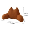 thumbnail image 3 of EGNMCR Pillow Case Teddy Fleece PillowSoft CushionCute Decorative Throw Pillow For HomeBedroomSofaBedGift Tatami cushion, 3 of 5
