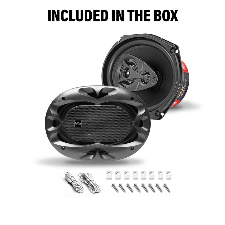 BOSS CH6940B Chaos 6x9 Inch Car Speakers - 500W, 4 Way, Full Range