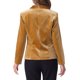 thumbnail image 3 of BLAZER DE VELVET PARA MUJER INSPIRE CHIC, COLOR SÓLIDO, CUELLO DE CHAL, CHAQUETA DE TRAJE PARA TRABAJAR L Amarillo Oscuro, 3 of 6
