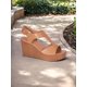 thumbnail image 2 of Sandalias de tacón corrido y plataforma altos y correa ajustable de unicolor para mujer, 2 of 5