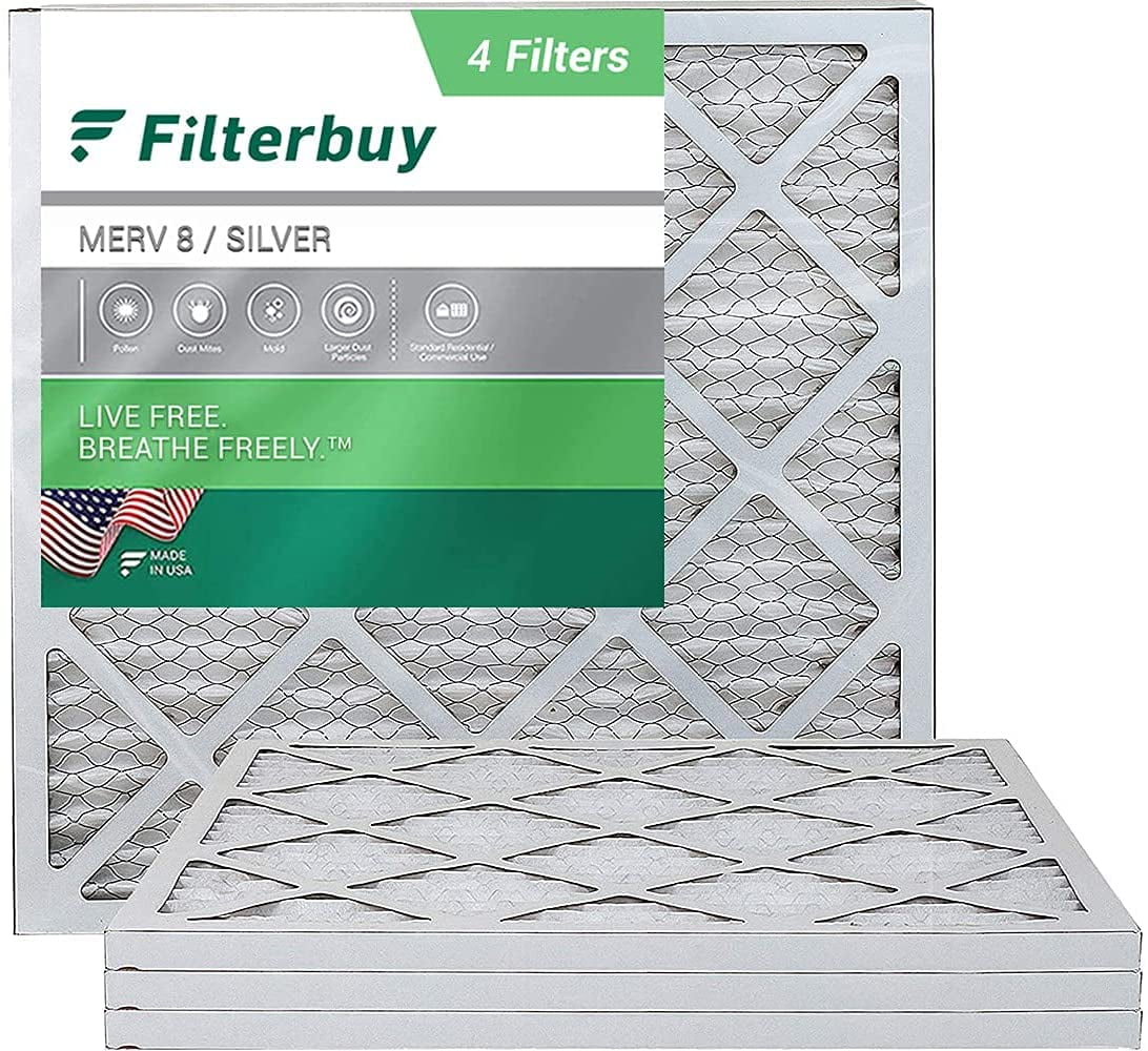 6 18x18x1 MERV 8 HVAC/Furnace pleated air filter 