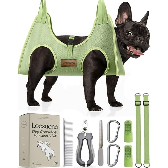 Hamaca de peluquería canina Loesuona para cortar uñas a perros pequeños