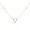 Rose Gold, variant on Skyline Triangle Design Natural Diamond Chain Necklace for Women - Available in 925 Sterling Silver Necklace for Occasions, Multiple Events and Gift (Color HI, Clarity I2-I3)