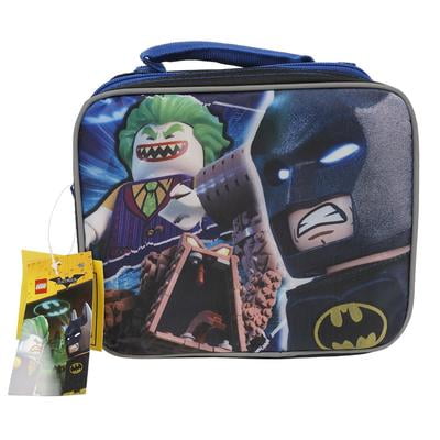 LEGO Storage The Batman Movie Brotdose Schwaz Lunch Box Black DC Comics 