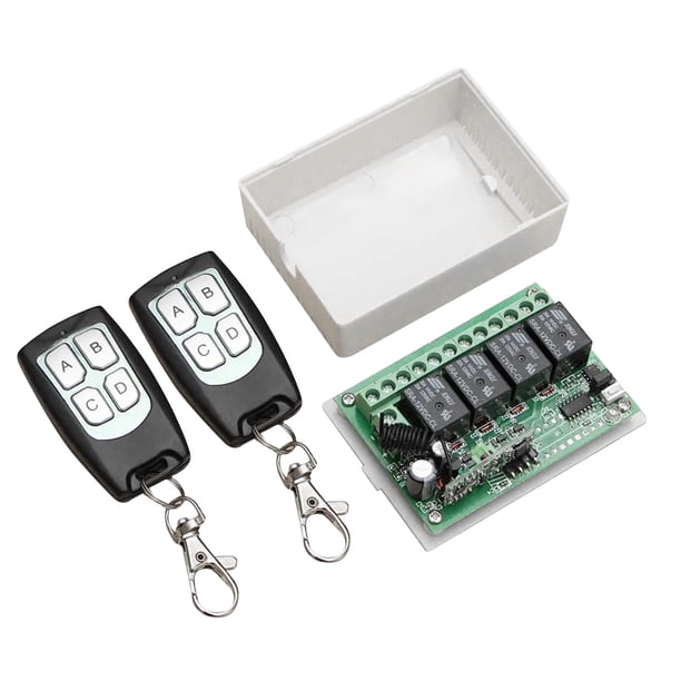 Methold Kit de controlador inalámbrico, cortina de ventana sensible para el hogar, conjunto de Control remoto para puerta de garaje, módulo de Type2