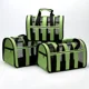 thumbnail image 4 of Transportín de viaje blando para perros, portátil, para mascotas, perros y gatos, para aerolíneas, con ventana de malla, bolsa de transporte para viajes para perros pequeños y medianos, SML, 4 of 5