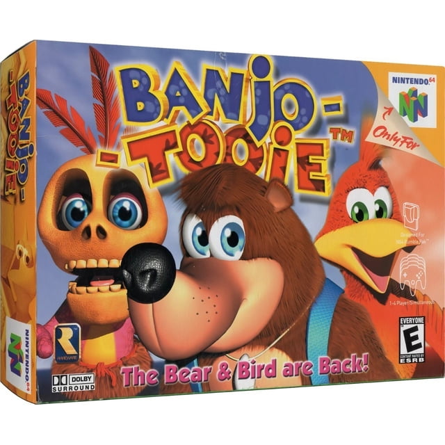 Banjo Tooie N64 Físico en Caja con Manual Caja de Acrílico