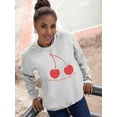 thumbnail image 2 of Cherry Blossom Sweet Life Sweatshirt Women - Women Sweatshirt, 3XL, 2 of 4