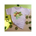 thumbnail image 2 of Playera Blusa De KIWI – Estilo Tropical que Te Llena de Vida Ropa Para Mujer Color Lila Talla Extra Grande Marca Emil SaEs, 2 of 4
