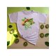 thumbnail image 2 of Playera Blusa De KIWI – Estilo Tropical que Te Llena de Vida Ropa Para Mujer Color Lila Talla Chica Marca Emil SaEs, 2 of 4