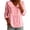Pink-Shirts for women, variant on FNFYFH Peter Pan Shirt Women Long Sleeve Button Down Shirts Cute Peplum Tops