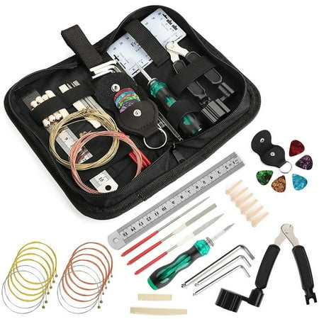 

Vistreck W006 Guitar Repairing Kit Guitar Care Kit Maintenance Tool Set Cleaning Accessories