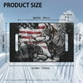 thumbnail image 7 of HUIACONG American Flag Wolf Print Golf Cart Covers Seat Anti-Slip Easy to Install Golf Cart Seat Covers Two-Person Portable All-Season Protection Suitable for EZGO Yamaha Club Car, 7 of 7