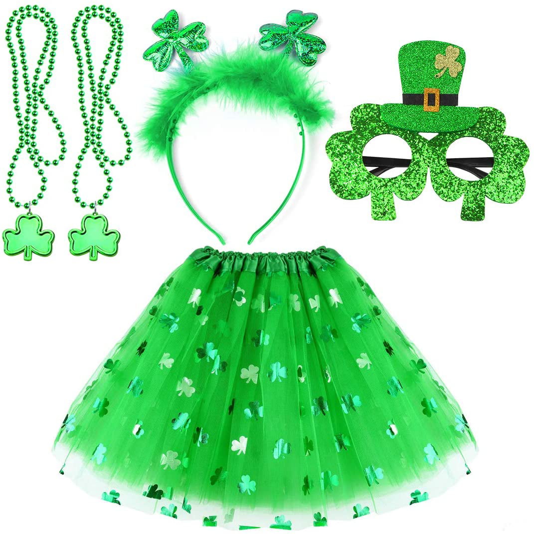 New Fancy Dress Party ST PATRICK'S Day IRISH Themed Novelty Shamrock Accessories 