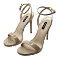 thumbnail image 2 of Nine West Womens Loola Patent Open Toe Slingback Sandals, 2 of 5