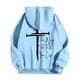thumbnail image 4 of WILLBEST Sudaderas Deportivas para Hombre, Sudadera Informal con Capucha y Diseño Estampado De Dios para Hombre, Jersey De Manga Larga, Ropa Cómoda para Uso Diario XXGrande, 4 of 4