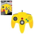 thumbnail image 2 of TeknoGame Wired N64 Controller - Yellow, 2 of 3