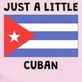 thumbnail image 2 of CafePress - Just A Little Cuban Body Suit - Baby Light Bodysuit, Size Newborn - 24 Months, 2 of 4