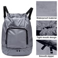 thumbnail image 3 of Bolsa impermeable portátil con separación seca y húmeda Equipo de natación para hombres Bolsa de playa para hombro MFZFUKR BST3008955-2, 3 of 6
