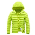 thumbnail image 2 of Txeol Men's Puffer Jacket with Detachable Hood Lightweight Zip Up Long Sleeve Down Coat Winter Warm Quilted Jackets,Mint Green,XL, 2 of 7