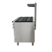 Heavy Duty Commercial 60 10 Burner Gas Range with Bottom Oven
