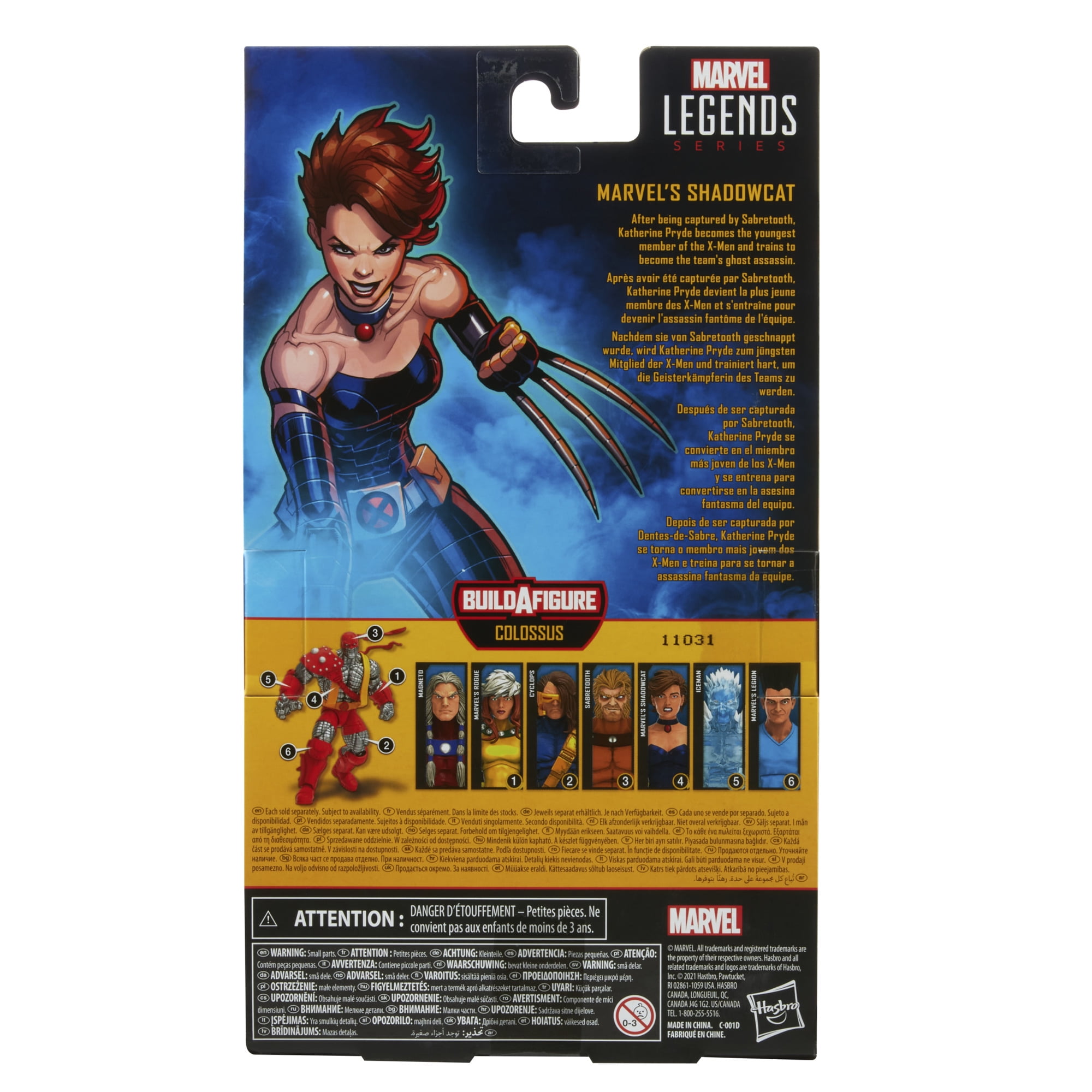 Hasbro Marvel Legends Series 6-inch Scale Action Figure Toy Marvel's Shadowcat