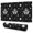 Black White Gothic-1, variant on Long Mouse Pads for Desk,Black White Gothic Butterfly Sun Moon Flower Desk Mats on Top Of Desks, Desk Mouse Pad Extra Large with 3mm Non-Slip Base and Stitched Edge for Gaming,Work,Home 31.5"x15.7"
