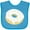Turquoise, variant on Inktastic White Donut with Sprinkles Boys or Girls Baby Bib